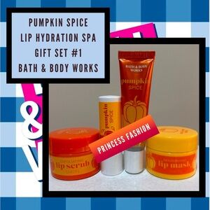 NEW: Pumpkin Spice Lip Care Set Bath & Body Works